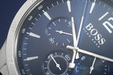  Shop Authentic Hugo Boss Professional Chronograph Blue Dial Blue Silicone Strap Watch for Men - 1513526 - Luxxuri