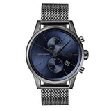  Shop Authentic Hugo Boss Jet Blue Dial Gunmetal Mesh Bracelet Watch for Men  - 1513677 - Luxxuri