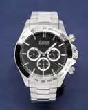  Shop Authentic Hugo Boss Ikon Black Dial Silver Steel Strap Watch for Men - 1512965 - Luxxuri