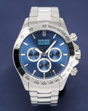  Shop Authentic Hugo Boss Ikon Blue Dial Silver Steel Strap Watch for Men - 1512963 - Luxxuri