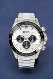 Shop Authentic Hugo Boss Ikon White Dial Silver Steel Strap Watch for Men - 1512964 - Luxxuri