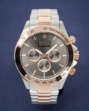  Shop Authentic Hugo Boss Ikon Grey Dial Two Tone Steel Strap Watch for Men - 1513339 - Luxxuri