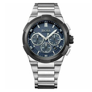  Shop Authentic Hugo Boss Supernova Chronograph Blue Dial Silver Steel Strap Watch for Men - 1513360 - Luxxuri