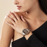  Shop Authentic Hugo Boss Novia Brown Dial Two Tone Steel Strap Watch for Women - 1502617 - Luxxuri