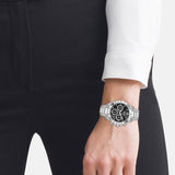  Shop Authentic Hugo Boss Novia Black Dial Silver Steel Strap Watch for Women - 1502614 - Luxxuri