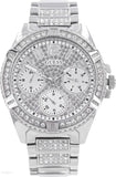  Shop Authentic Guess Frontier Diamonds Silver Dial Silver Steel Strap Watch For Women - W1156L1 - Luxxuri