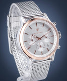  Shop Authentic Maserati Epoca White Dial Chronograph Silver Mesh Bracelet Watch For Men - R8873618009 - Luxxuri