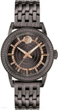  Shop Authentic Versace Viamond Quartz Black Dial Grey Steel Strap Watch For Men - VEPO00520 - Luxxuri
