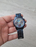  Shop Authentic Guess Sunrise Multifunction Blue Dial Blue Steel Strap Watch for Women - W0448L10 - Luxxuri