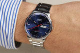  Shop Authentic Mido Commander II Automatic Chronometer Blue Dial Silver Steel Strap Watch For Men - M021.431.11.041.00 - Luxxuri