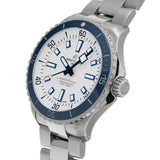  Shop Authentic Breitling Superocean Automatic 42 White Dial Green Silver Steel Strap Watch for Men - A17375E71G1A1 - Luxxuri