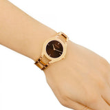  Shop Authentic Calvin Klein Class Brown Dial Rose Gold Steel Strap Watch for Women - K6R2362K - Luxxuri