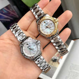  Shop Authentic Movado Series 800 29mm Diamonds Mother of Pearl Dial Silver Steel Strap Watch For Women - 2600121 - Luxxuri