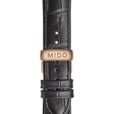  Shop Authentic Mido Commander Automatic Black Dial Black Leather Strap Watch For Men - M021.407.36.411.00 - Luxxuri