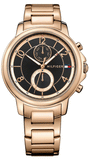  Shop Authentic Tommy Hilfiger Claudia Black Dial Rose Gold Steel Strap Watch for Women - 1781820 - Luxxuri