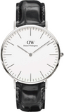  Shop Authentic Daniel Wellington Classic York White Dial Black Leather Strap Watch For Men - DW00100025 - Luxxuri