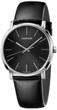  Shop Authentic Calvin Klein Posh Black Dial Black Leather Strap Watch for Men - K8Q311C1 - Luxxuri