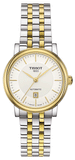  Shop Authentic Tissot T Classic Carson Premium White Dial Two Tone Steel Strap Watch for Women - T122.207.22.031.00 - Luxxuri