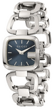  Shop Authentic Gucci G Gucci Blue Dial Silver Steel Strap Watch For Women - YA125405 - Luxxuri