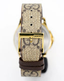  Shop Authentic Gucci G Timeless Eye Beige Dial Beige Leather Strap Watch For Men - YA1264022 - Luxxuri