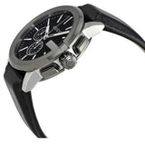  Shop Authentic Gucci G Chrono Black Dial Black Leather Strap Watch For Men - YA101205 - Luxxuri