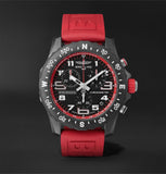  Shop Authentic Breitling Endurance Pro Black Dial Red Rubber Strap Watch for Men - X82310D91B1S1 - Luxxuri