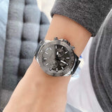  Shop Authentic Fossil Bannon Multifunction Chronograph Grey Dial Grey Steel Strap Watch for Men - BQ2491 - Luxxuri
