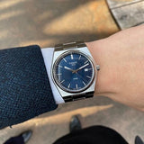  Shop Authentic Tissot T Classic PRX Blue Dial Silver Steel Strap Watch For Men - T137.410.11.041.00 - Luxxuri