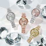  Shop Authentic Hugo Boss Allusion Rose Gold Dial Rose Gold Steel Strap Watch For Women - 1502418 - Luxxuri
