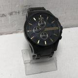  Shop Authentic Armani Exchange Hampton Chronograph Black Dial Black Steel Strap Watch For Men - AX2164 - Luxxuri