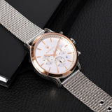  Shop Authentic Maserati Epoca White Dial Chronograph Silver Mesh Bracelet Watch For Men - R8873618009 - Luxxuri