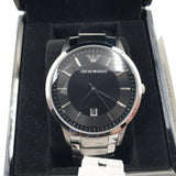  Shop Authentic Emporio Armani Sportivo Black Dial Silver Stainless Steel Watch For Men - AR2457 - Luxxuri