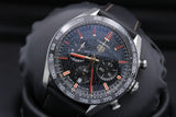  Shop Authentic Tag Heuer Carrera Year of The Rabbit Automatic Chronograph Black Dial Black Leather Strap Watch for Men - CBN2A1L.FC6521 - Luxxuri