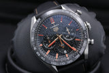  Shop Authentic Tag Heuer Carrera Year of The Rabbit Automatic Chronograph Black Dial Black Leather Strap Watch for Men - CBN2A1L.FC6521 - Luxxuri