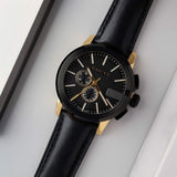  Shop Authentic Gucci G Chrono Black Dial Black Leather Strap Watch For Men - YA101203 - Luxxuri
