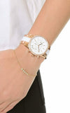  Shop Authentic Michael Kors Ritz White Dial Two Tone Steel Strap Watch for Women - MK6324 - Luxxuri