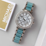  Shop Authentic Michael Kors Parker White Dial Two Tone Steel Strap Watch for Women - MK6138 - Luxxuri