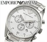  Shop Authentic Emporio Armani Sportivo Chronograph Silver Dial Silver Steel Strap Watch For Men - AR5963 - Luxxuri