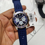  Shop Authentic Guess Odyssey Multifunction Blue Dial Blue Rubber Strap Watch For Men - W1108G4 - Luxxuri