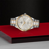  Shop Authentic Tudor Style Automatic Silver Dial Two Tone Steel Strap Watch for Men - M12713-0003 - Luxxuri