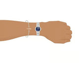  Shop Authentic Versace Daphnis Analog Blue Dial Silver Steel Strap Watch for Women - VEOCA0124 - Luxxuri