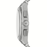  Shop Authentic Emporio Armani Federico Chronograph Green Dial Silver Steel Strap Watch for Men - AR11640 - Luxxuri