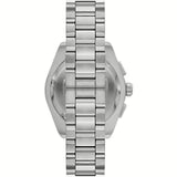  Shop Authentic Emporio Armani Federico Chronograph Green Dial Silver Steel Strap Watch for Men - AR11640 - Luxxuri
