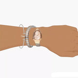Just Cavalli Serpente Metallica Rose Gold Dial Two Tone Steel Strap Watch for Women - JC1L208M0075