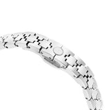 Tory Burch Reva Silver Dial Silver Steel Strap Watch for Women - TBW4044