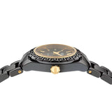  Shop Authentic Versace DV One Mini Black Dial Black Steel Strap Watch for Women - VE9F00124 - Luxxuri