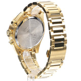  Shop Authentic Versace Greca Dome Chronograph Black Dial Gold Steel Strap Watch for Men - VE6K00523 - Luxxuri