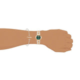  Shop Authentic Versace Daphnis Analog Green Dial Two Tone Steel Strap Watch for Women - VEOCA0224 - Luxxuri