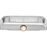 Emporio Armani Genni Mother of Pearl Dial Two Tone Steel Strap Watch for Women - AR11626