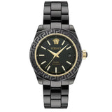  Shop Authentic Versace DV One Mini Black Dial Black Steel Strap Watch for Women - VE9F00124 - Luxxuri
